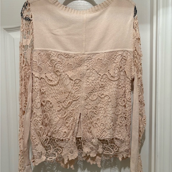 Free people lace sweater - Picture 2 of 6